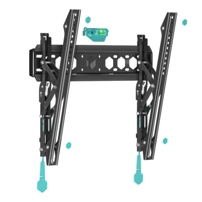 Кронштейн для телевизора Onkron TM5 настенный, наклонный, 32-65 дюйма, черный