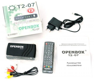 Кабельный/Эфирный ресивер Openbox T2-07 DVB-C/T2 Кабельный/Эфирный ресивер Openbox T2-07 DVB-C/T2